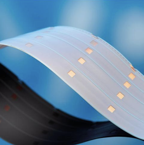 Precision FFCe conductor pads and trace layout detail